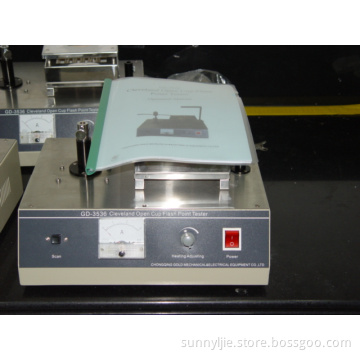 GD-3536 paraffin oil flash point lab equipment/motor oil flash point lab equipment